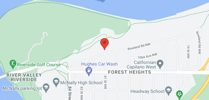 map of 8028 Rowland RD NW NW